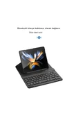 Newface Universal Universal Kılıf Fold Klavye - Siyah thumbnail 2