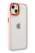 Newface Apple iPhone 14 Plus Kılıf Dora Kapak - Pudra thumbnail 1