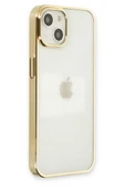 Newface Apple iPhone 14 Plus Kılıf Element Silikon - Gold thumbnail 2