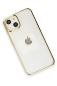 Newface Apple iPhone 14 Plus Kılıf Element Silikon - Gold thumbnail 3