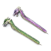 Dragonlu Polyester Tükenmez Kalem thumbnail 2