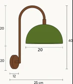 Verde Arc Aplik Duvar Lambası thumbnail 3