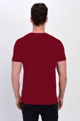 Dynamo  Erkek Basic Likralı V-Yaka T-shirt  - T-339 thumbnail 8