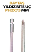 Yıldız Bits Vidalama Ucu Baytaş Ph2x75 mm (1 Adet) thumbnail 2