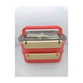 Vagonlıfe Lunch Box Çelik 1600ML Pembe BL2221-2 thumbnail 2