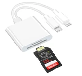 ZR636 Type-C Lightning Camera Storage Card Reader thumbnail 1