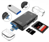 ZR826 Atud-05 6 İn 1 Otg Card Reader thumbnail 1