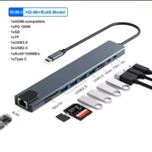 ZR795 Type-C 10 İn 1 Pd Çevirici thumbnail 2
