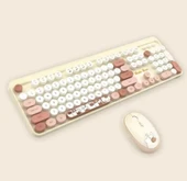 Hello Bear Sütlü Çay Klavye Mouse Set thumbnail 1