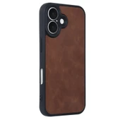 İphone 16 Kılıf Aras Deri Kapak - Taba thumbnail 2