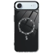 İphone 17 Air Live Diamond Magsafe Kapak - Siyah thumbnail 2