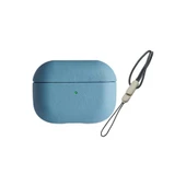 Airpods Pro 2 (2.Nesil) 405 Deri Kılıf - Sierra Blue thumbnail 1