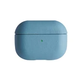 Airpods Pro 2 (2.Nesil) 405 Deri Kılıf - Sierra Blue thumbnail 2
