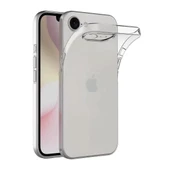 Newface Apple iPhone 16E Kılıf Lüx Şeffaf Silikon thumbnail 3