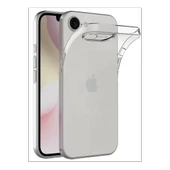 Newface Apple iPhone 16E Kılıf Lüx Şeffaf Silikon thumbnail 2