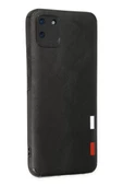 Newface Realme C11 Kılıf Loop Deri Silikon - Siyah thumbnail 2