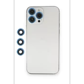 Newface Apple iPhone 12 Pro Shine Kamera Lens - Mavi thumbnail 2
