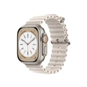 Newface Apple Watch 38mm Ocean Kordon - Krem thumbnail 3