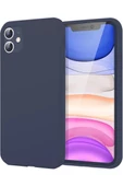 Newface Apple iPhone 11 Kılıf First Silikon - Lacivert thumbnail 1