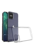 Newface Apple iPhone 12 Pro Max Kılıf Lüx Şeffaf Silikon thumbnail 3