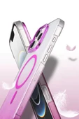 Newface Apple iPhone 16 Pro Max Glossy Magsafe Kapak - Mavi thumbnail 3