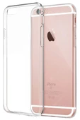 Newface Apple iPhone 6 Kılıf Lüx Şeffaf Silikon thumbnail 1