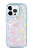 Newface Apple iPhone 14 Pro Max Lumi Desenli Kapak - Mavi thumbnail 3