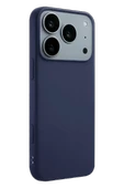 Newface Apple iPhone 17 Pro Max First Silikon - Lacivert thumbnail 3