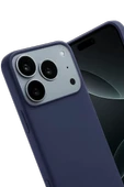 Newface Apple iPhone 17 Pro Max First Silikon - Lacivert thumbnail 2