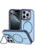 Joko Apple iPhone 16 Pro Max Flexa Magsafe Kapak - Mavi thumbnail 1