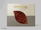 MERİNOS Elegans Tek Kişilik Battaniye Red Brick thumbnail 1