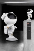 Çocuklara Özel Projeksiyon Astronot Lamba Speaker Sevimli thumbnail 4