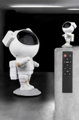 Çocuklara Özel Projeksiyon Astronot Lamba Speaker Sevimli thumbnail 4