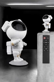 Çocuklara Özel Projeksiyon Astronot Lamba Speaker Sevimli thumbnail 8