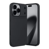 iPhone 17 Pro Uyumlu Auto Focus Karbon Kapak - Siyah thumbnail 1