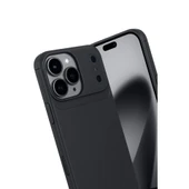 iPhone 17 Pro Uyumlu Auto Focus Karbon Kapak - Siyah thumbnail 3