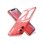 iPhone 11 Uyumlu Kılıf Lüx Şeffaf Silikon thumbnail 3