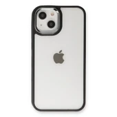 iPhone 14 Uyumlu Plus Kılıf Dora Kapak - Siyah thumbnail 3
