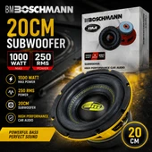 BOSCHMANN 20CM SUBWOFER thumbnail 1