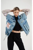 Chika Mix Denim Ceket thumbnail 9