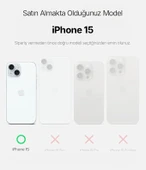 Abatech iPhone 15 Şeffaf Telefon Kılıfı thumbnail 2