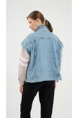 Chika Mix Denim Ceket thumbnail 8