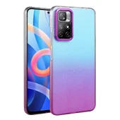 Xiaomi Redmi Note 11 Pro Uyumlu Glossy Kapak - Mor thumbnail 1
