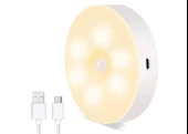 HAREKET SENSÖRLÜ USB ŞARJLI LED IŞIK LAMBA thumbnail 3