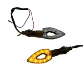 LED SİNYAL ÜÇGEN SİNYAL BOŞLUKLU MODEL SARI TK thumbnail 1