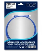 INCA ICAT6- 1MT Cat6  Mavi Kablo thumbnail 1