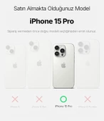 Abatech iPhone 15 Pro Şeffaf Telefon Kılıfı thumbnail 3