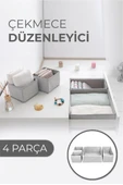 Çekmece Düzenleme Kutu Seti Organizer 4Lü Set thumbnail 1