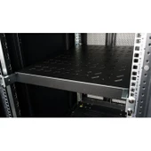 Lande 19” Sabit Rack Raf – Kompakt Model (Siyah) thumbnail 3