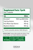 Ocean Bromelain Complex 60 Tablet 2 Adet thumbnail 2
